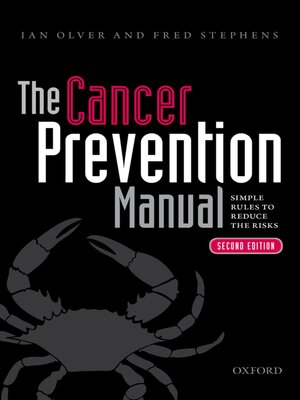 cover image of The Cancer Prevention Manual